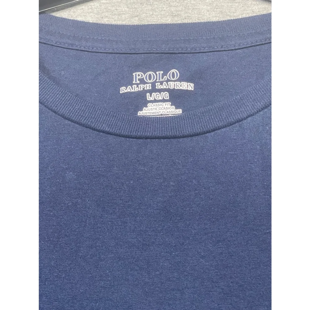 Men's Polo Ralph Lauren Blue T-Shirt Size L